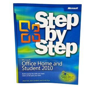 Microsoft Office Home And Student 2010 Step By Step Learning Guide With Digital